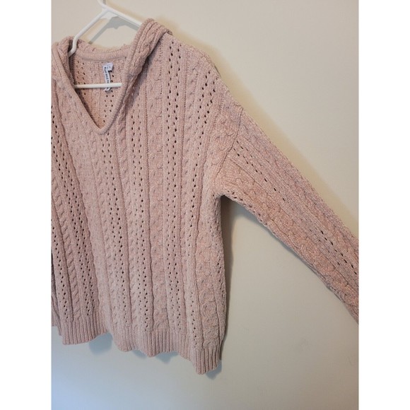 Rue And Willow Womens Hooded Pullover Sweater Size Large - Picture 4 of 9